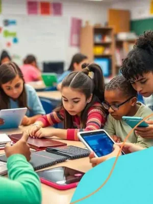 Collaborative learning environments in digital classrooms