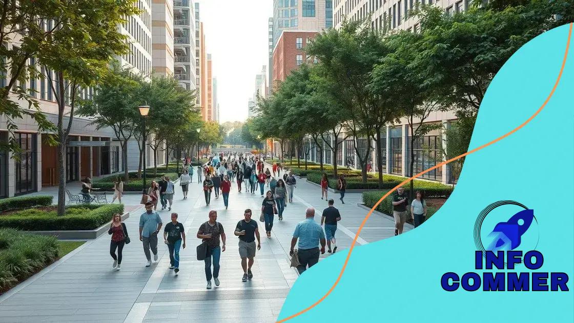 Impact on pedestrian mobility