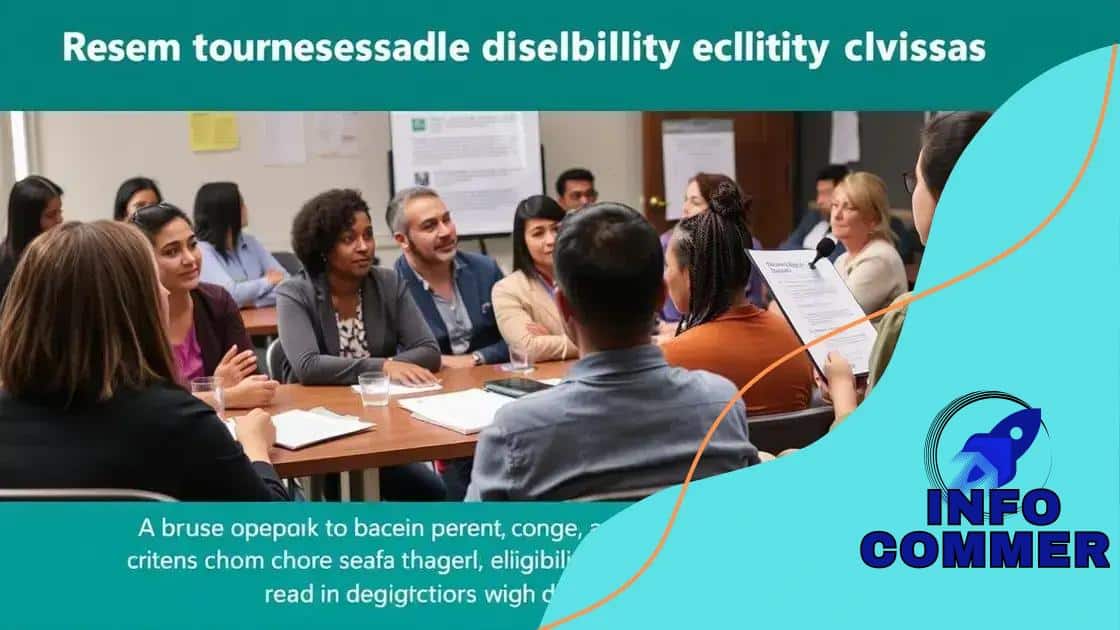 Recent changes in eligibility criteria
